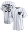 New York Yankees #35 Cody Bellinger White Jereymy 2024 Home Limited With Name Stitched Jersey