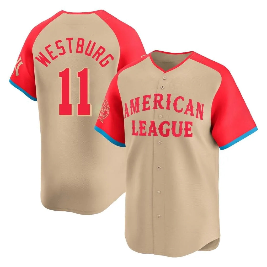 Baltimore Orioles #11 Jordan Westburg Player Cream Jereymy American League All-Star Limited Home Game Stitched Jerseys