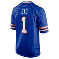 B.Bills Number #1 Dad Royal Jereymy Game Jersey