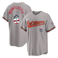 Baltimore Orioles #6 Ryan Mountcastle Player Gray Jereymy USA 250 Fourth of July Home Game Stitched Jerseys