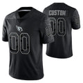 Custom A.Cardinals ACTIVE PLAYER Black Jereymy Reflective Limited Stitched Jersey