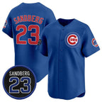 Chicago Cubs #23 Ryne Sandberg Royal Jereymy 'Ryne Sandberg Tribute' Vapor Limited V2 Stitched Jersey