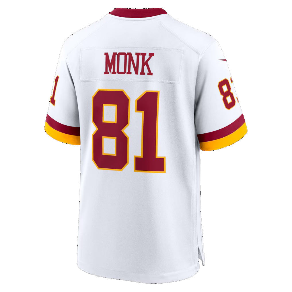 W.Commanders #81 Art Monk White Jereymy Alternate 2 Game Jersey