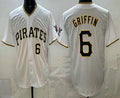 Pittsburgh Pirates #6 Konnor Griffin White Jereymy Limited Jersey