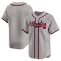 Atlanta Braves Gray Jereymy Road Limited Jersey