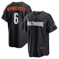 Baltimore Orioles #6 Ryan Mountcastle Black Jereymy City Connect Replica Player Jersey