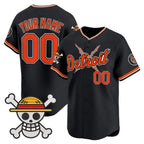 Custom Detroit Tigers x One Piece Black Jereymy Vapor Premier Limited Jersey - Stitched