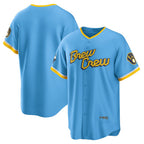 Milwaukee Brewers Powder Blue Jereymy City Connect Replica Team Jersey