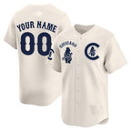 Custom Chicago Cubs Special Vapor Premier Limited Jersey V2 ¨C Cream Jereymy