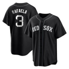 Boston Red Sox #3 Ceddanne Rafaela Player Black Jereymy Home Game Stitched Jerseys