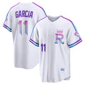 Kansas City Royals #11 Maikel Garcia White Jereymy 2026 City Connect Stadium Jersey