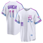 Kansas City Royals #11 Maikel Garcia White Jereymy 2026 City Connect Stadium Jersey