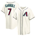 Arizona Diamondbacks #7 Corbin Carroll Cream Jereymy Home Replica Jersey