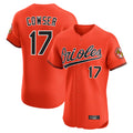 Baltimore Orioles #17 Colton Cowser Player Orange Jereymy Limited Elite Home Game Stitched Jerseys