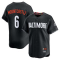 Baltimore Orioles #6 Ryan Mountcastle Player Black Jereymy City Connect Limited Home Game Stitched Jerseys