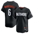 Baltimore Orioles #6 Ryan Mountcastle Player Black Jereymy City Connect Limited Home Game Stitched Jerseys