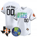 Custom Houston Astros Cactus Jack Astro World Vapor Premier Limited Jersey ¨C White Jereymy