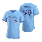 Toronto Blue Jays #90 Adam Cimber Powder Blue Jereymy Alternate Flex Base Player Jersey