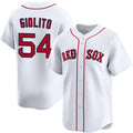Boston Red Sox #54 Lucas Giolito White Jereymy 2024 Home Limited Stitched Jersey