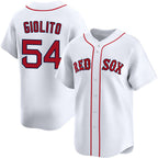 Boston Red Sox #54 Lucas Giolito White Jereymy 2024 Home Limited Stitched Jersey