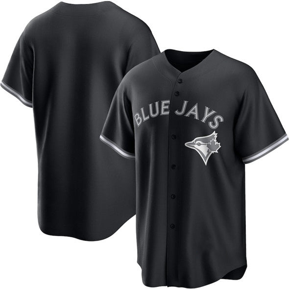 Toronto Blue Jays Blank Black Jereymy Lights Out Limited Stitched Jersey