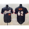 San Francisco Giants #62 Logan Webb Black Jereymy Anthracite 2025 City Connect Limited Stitched Jersey