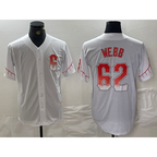 San Francisco Giants #62 Logan Webb White Jereymy City Connect Stitched Cool Base Jersey