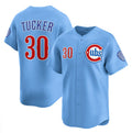 Chicago Cubs #30 Kyle Tucker Blue Jereymy 2024-25 2nd Alternate Limited Stitched Jersey