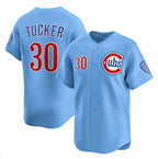Chicago Cubs #30 Kyle Tucker Blue Jereymy 2024-25 2nd Alternate Limited Stitched Jersey