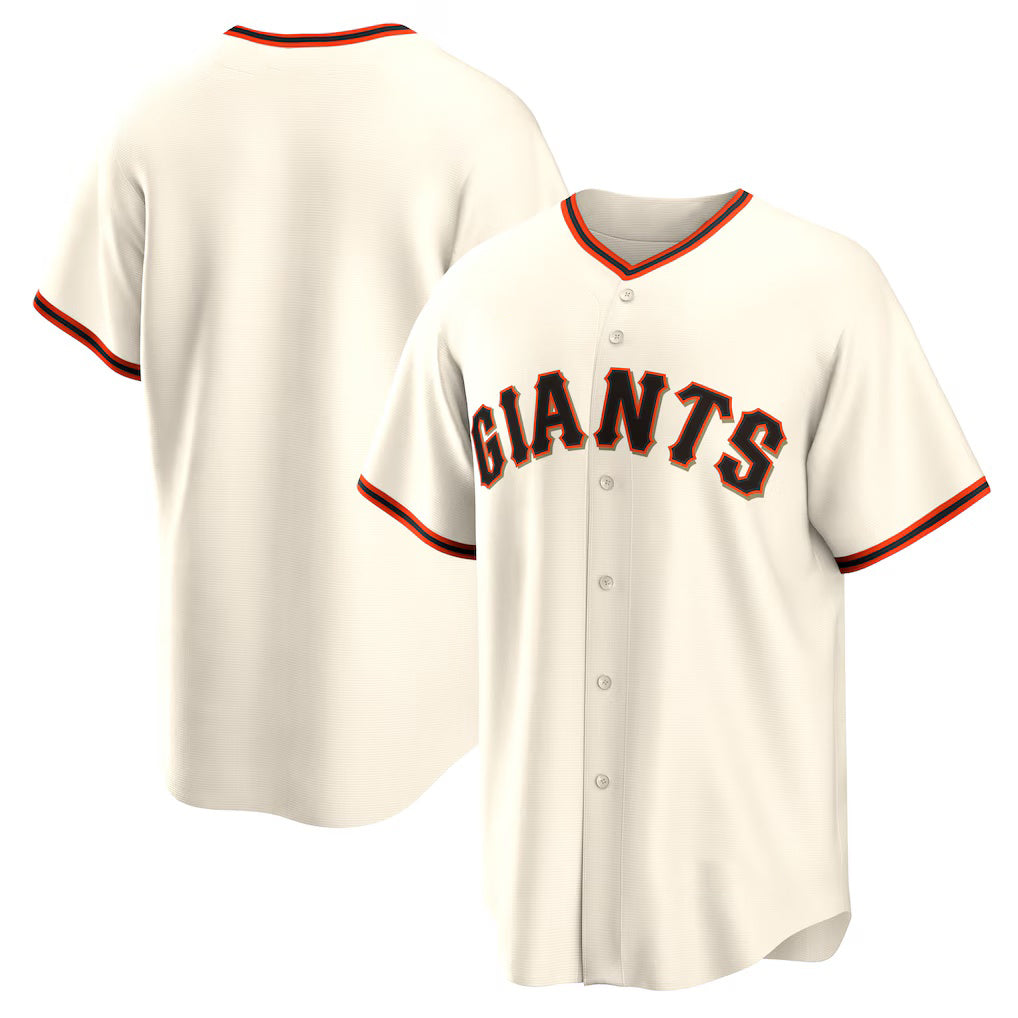 San Francisco Giants Cream Jereymy Home Replica Team Jersey