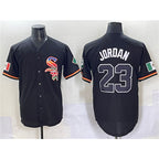 Chicago White Sox #23 Michael Jordan Black Jereymy Mexico Limited Stitched Jersey