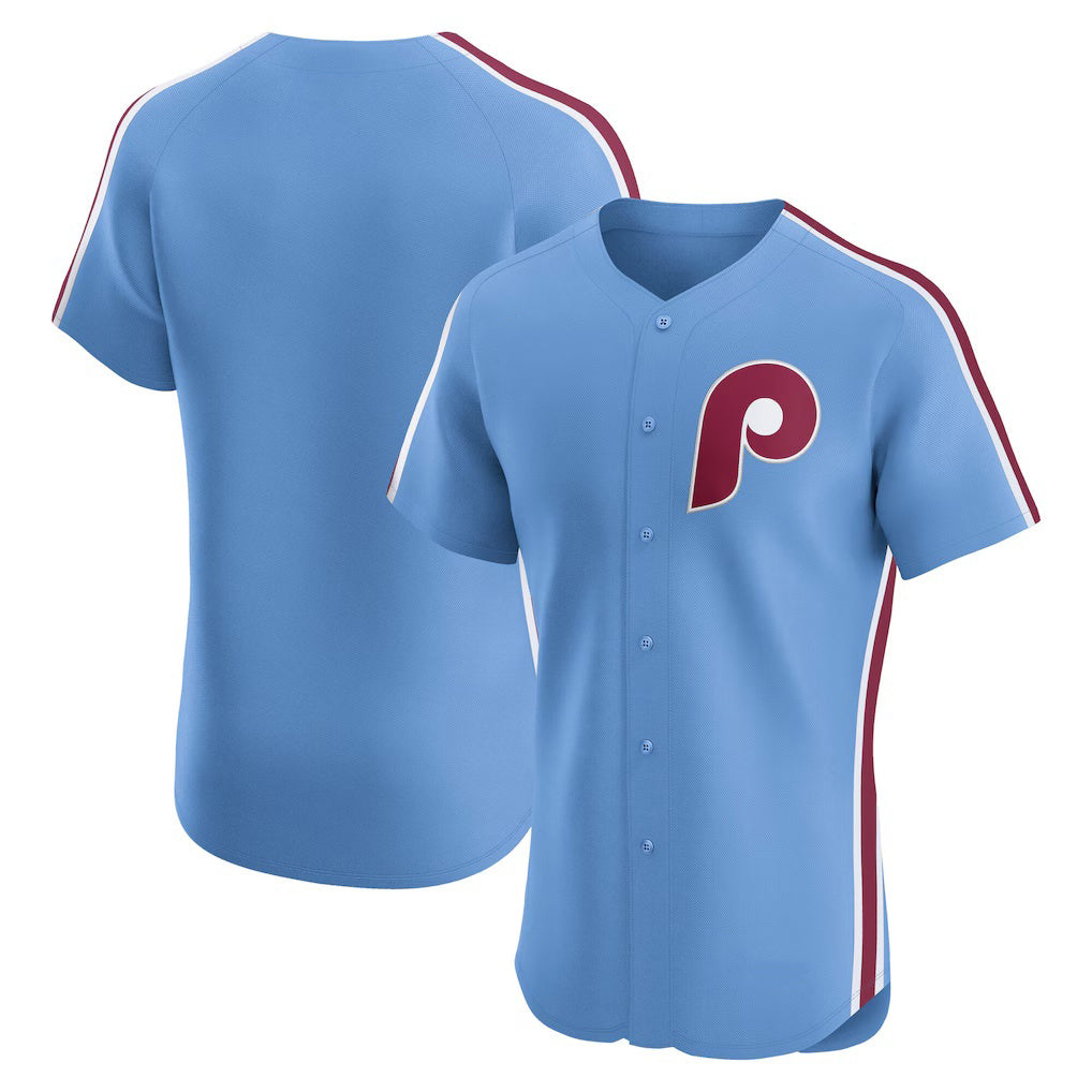 Philadelphia Phillies Light Blue Jereymy Alternate Elite Jersey