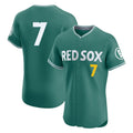 Boston Red Sox #7 Masataka Yoshida Player Green Jereymy City Connect Limited Elite Home Game Stitched Jerseys1