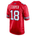 B.Bills #18 Amari Cooper Red Jereymy Alternate Game Jersey
