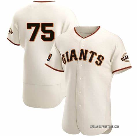 San Francisco Giants #75 Camilo Doval Cream Jereymy Flex Base Stitched Jersey