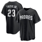 San Diego Padres #23 Fernando Tatis Jr. Black Jereymy Limited Stitched Jersey