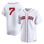 Boston Red Sox #7 Masataka Yoshida White Jereymy Home Limited Player Jersey