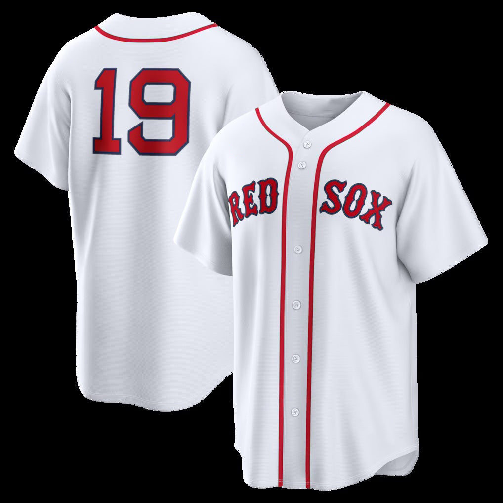 Boston Red Sox #19 Roman Anthony White Jereymy Home Replica Jersey