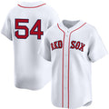 Boston Red Sox #54 Lucas Giolito White Jereymy No Name 2024 Home Limited Stitched Jersey