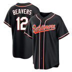 Baltimore Orioles #12 Dylan Beavers Player Black Jereymy Out Home Game Stitched Jerseys