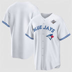 Toronto Blue Jays Blank White Jereymy 2025 World Series Home Cool Base Stitched Jersey