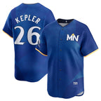 Minnesota Twins #26 Max Kepler Royal Jereymy 2024 City Connect Limited Stitched Jersey