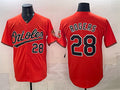 Baltimore Orioles #28 Trevor Rogers Orange Jereymy 2025 Limited Stitched Jersey