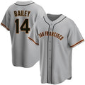 San Francisco Giants #14 Patrick Bailey Gray Jereymy Cool Base Stitched Jersey