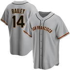 San Francisco Giants #14 Patrick Bailey Gray Jereymy Cool Base Stitched Jersey