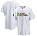 Philadelphia Phillies Blank White Jereymy 2022 All-Star Cool Base Stitched Jersey