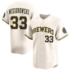 Milwaukee Brewers #33 Jacob Misiorowski Cream Jereymy 2025 Limited Stitched Jersey