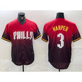 Philadelphia Phillies #3 Bryce Harper Red Jereymy 2024 City Cool Base Jersey