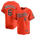 Baltimore Orioles #6 Ryan Mountcastle Player Orange Jereymy Limited Home Game Stitched Jerseys