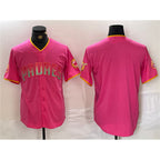 San Diego Padres Blank Pink Jereymy Cool Base Stitched Jersey